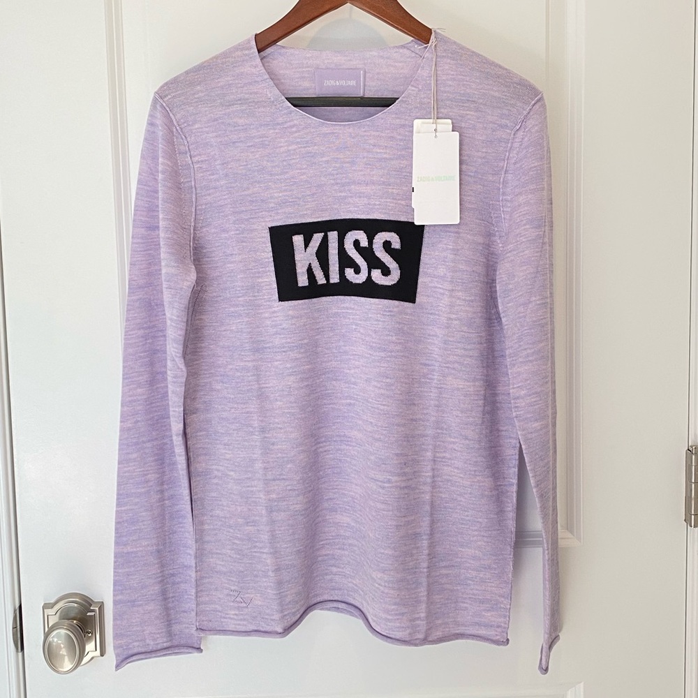🇫🇷NWT XS Zadig & Voltaire GWENDAL BIS SWEATER